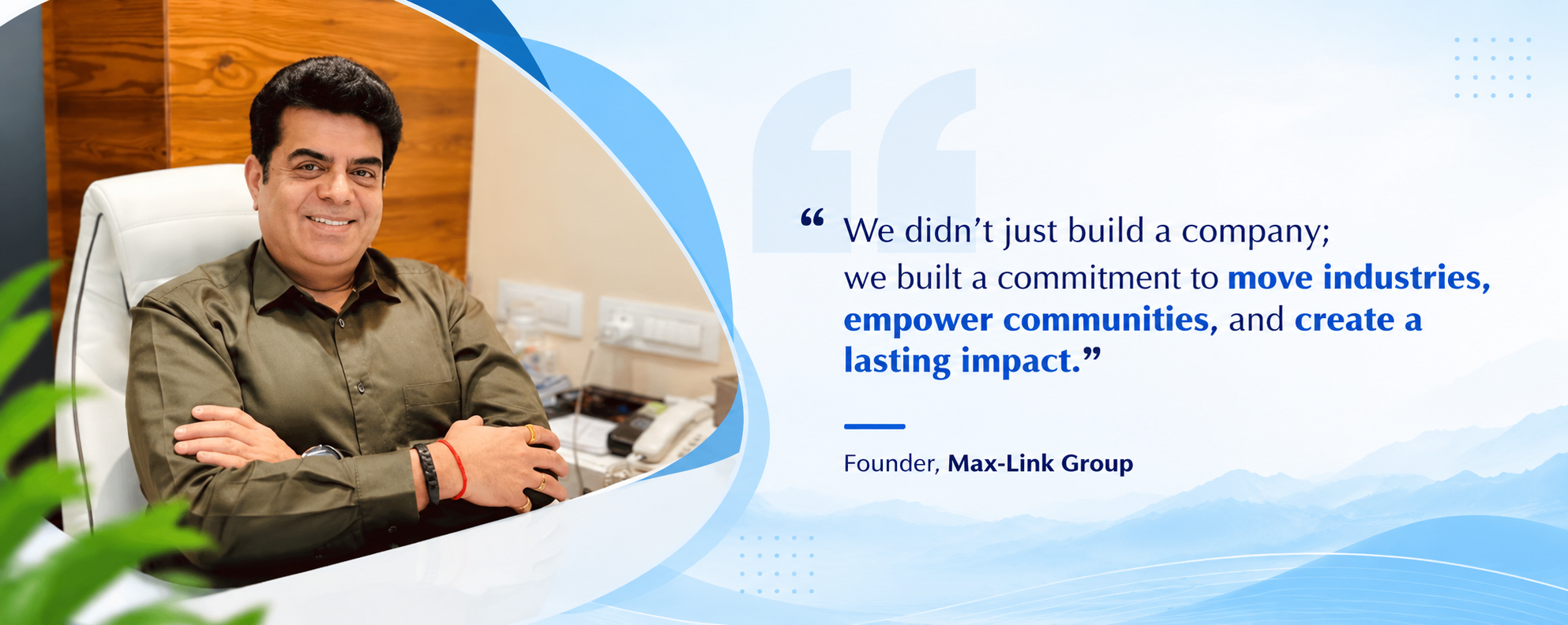 Founder Quote Banner